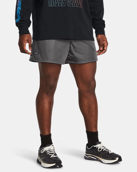 Men's UA Icon Mesh Shorts in Gray image number 0
